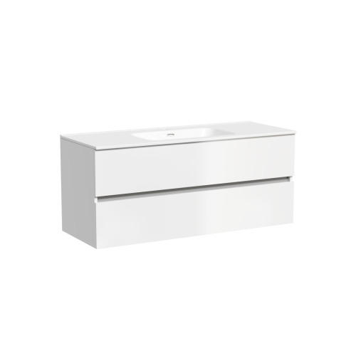 Тумба под раковину Sancos Urban UR120-1W 120х50 подвесная цвет белый